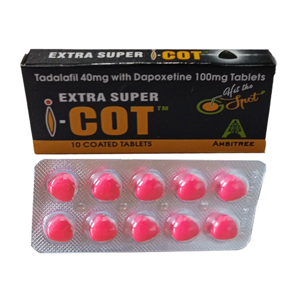 印度紅魔|EXTRA SUPER I-COT|犀利士雙效片|延時助勃首選|提升男性性能力|10粒/盒 2